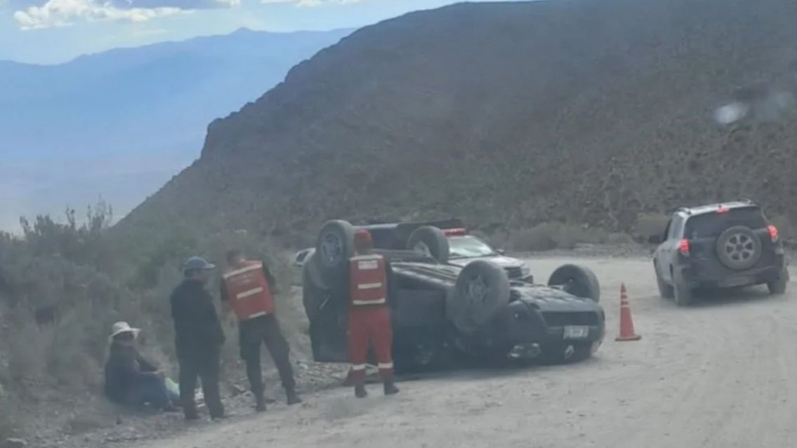 Brutal vuelco en el Hornocal: No fue una tragedia de milagro