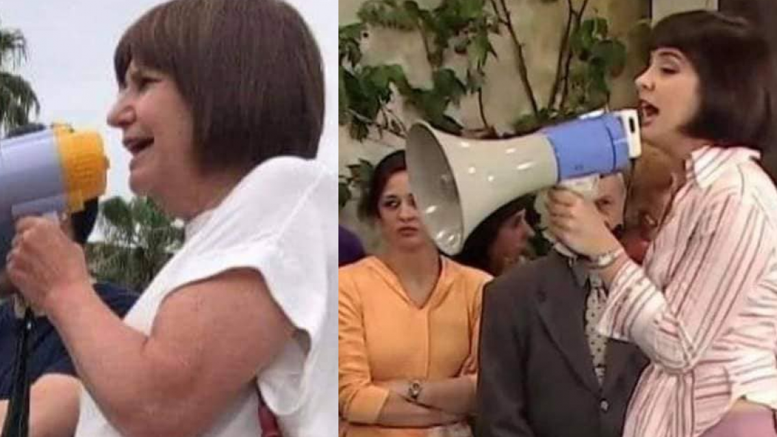 �Est�s igual! Es viral la comparaci�n entre Patricia Bullrich y Mar�a Elena Fuseneco