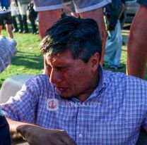 Ley ómnibus: se aplicó el "protocolo antipiquetes" y le tiraron gas pimienta a Alejandro Vilca