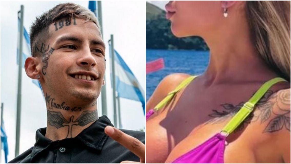 Igualita a Wanda: L-Gante present� a su novia modelo y m�s de uno se enamor�