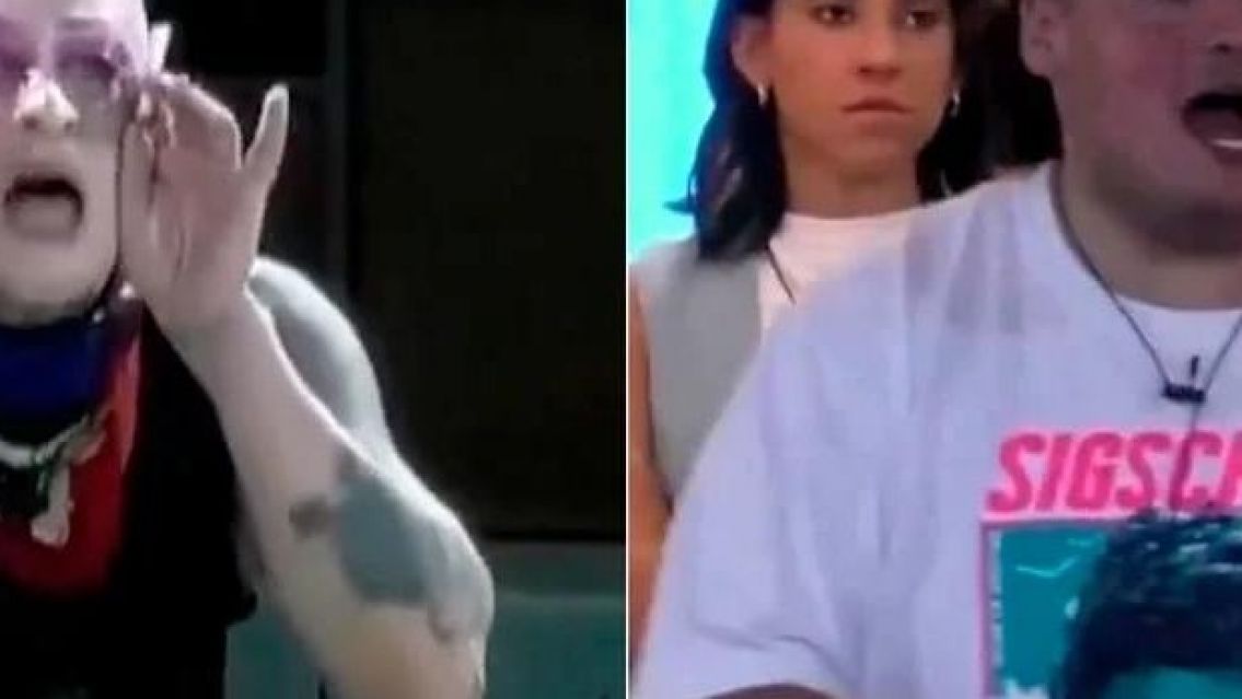 La feroz pelea entre Manzana y Furia a los gritos cuando terminó la gala de Gran Hermano