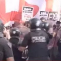 Incidentes frente al Congreso: enfrentamientos y detenidos