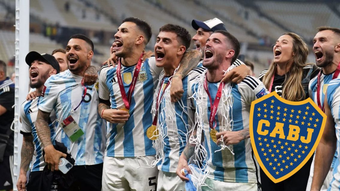 Los jugadores de la Selección Argentina que sueñan con jugar en Boca Juniors
