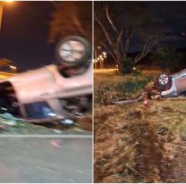 Terrible vuelco cerca de Ciudad Cultural: "Se tomó todo"