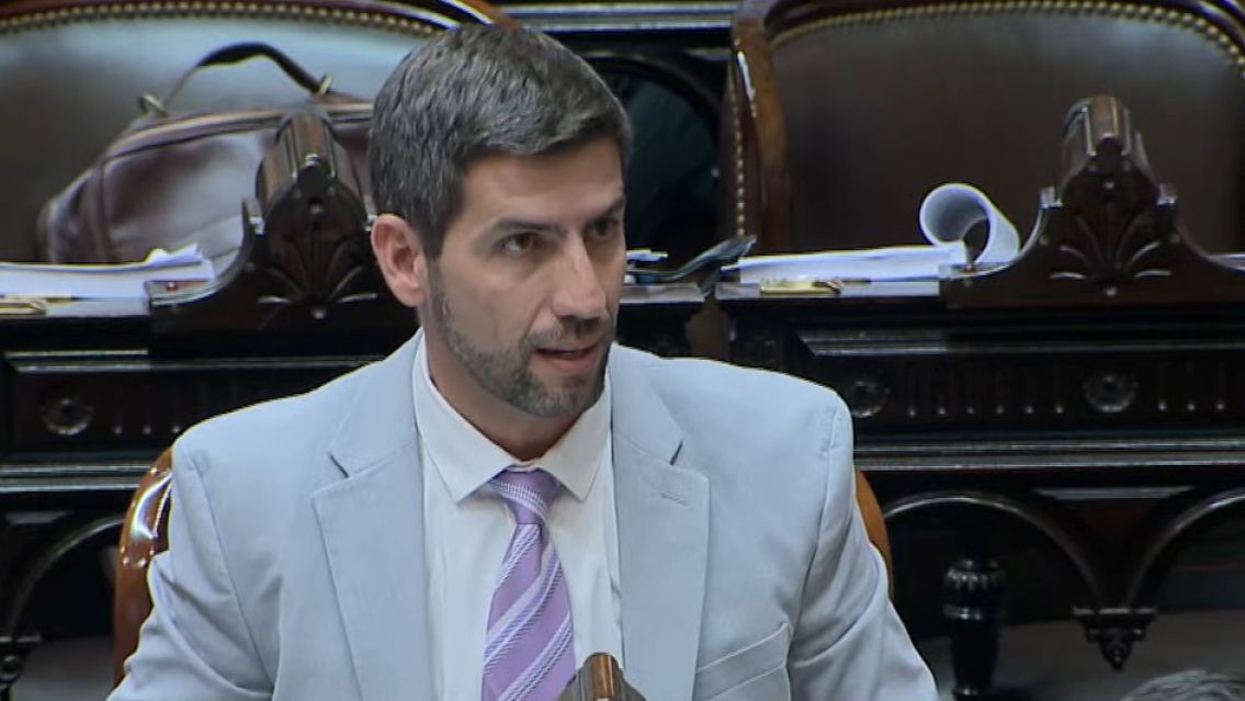 El diputado Manuel Quintar defendi� la brutal represi�n policial: "Los de azul son los buenos"