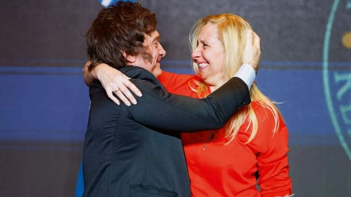 Milei le dio rango ministerial a su hermana Karina