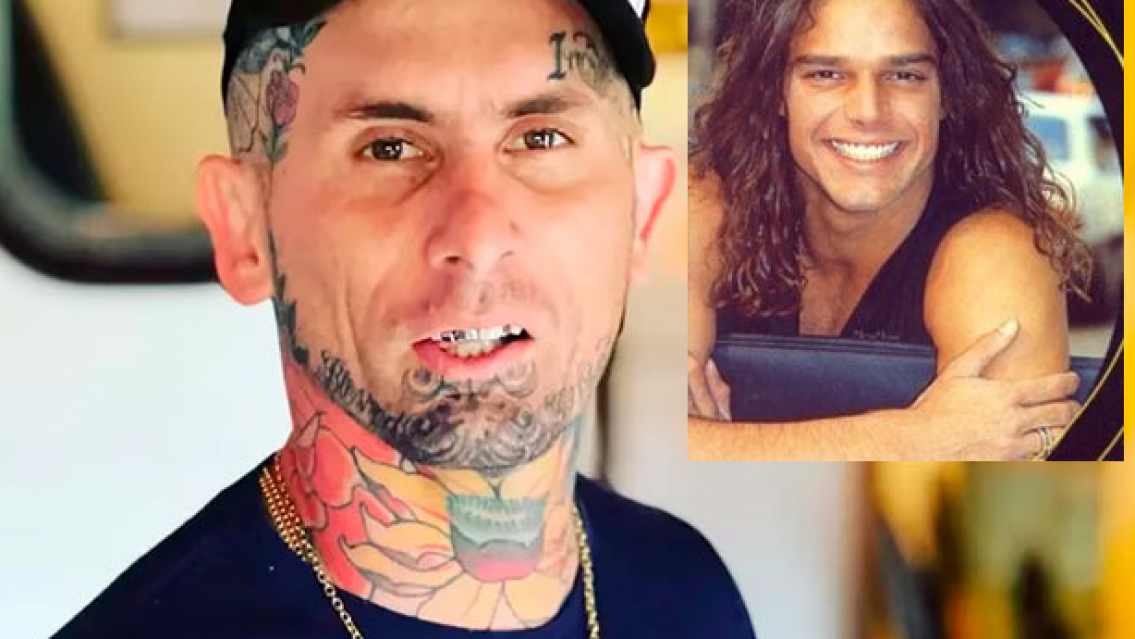 Pelo largo y ruludo, cara sin tatuajes, igualito a Ricky Martin. As� era Ema de Ke personajes