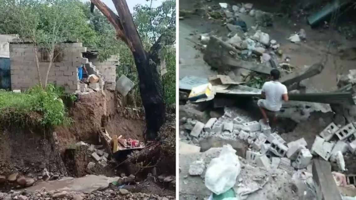 Jujeños perdieron todo lo que tenían en su casa por la crecida de un arroyo