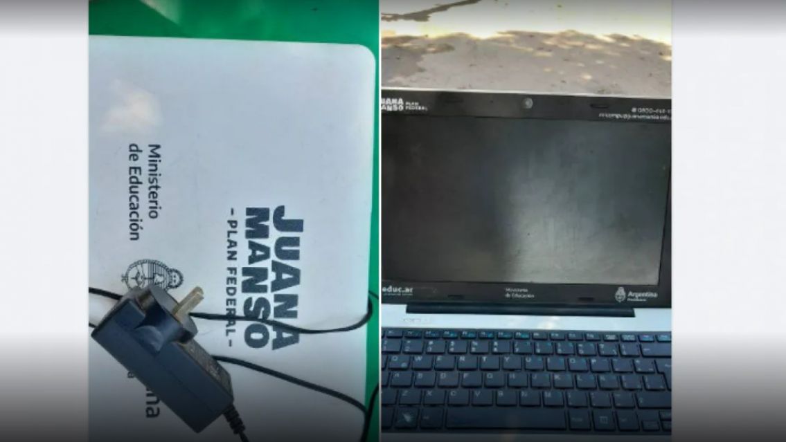 Por dos mangos, así venden las computadoras que entrega el gobierno en Facebook