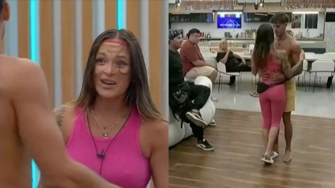 Joel le hizo una picante declaración a Agostina Spinelli en medio de un baile sensual en "Gran Hermano"