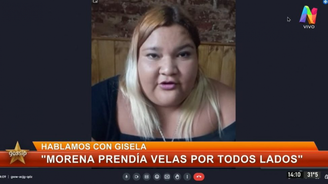 "Quería reventar al padre", habló la pitonisa que contrató Morena Rial