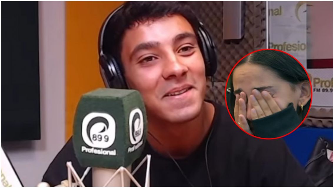 Apareció el hermano de Lucía de Gran Hermano y la sorprendió con una canción