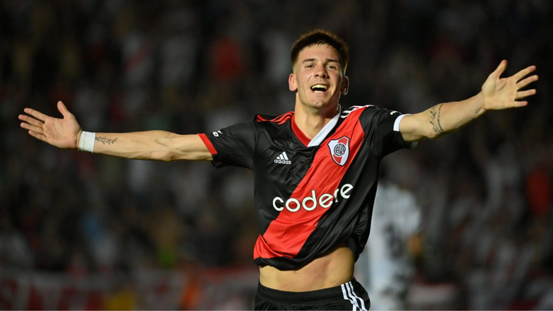[TABLA] El incre�ble r�cord de Franco Mastantuono en River y en el f�tbol argentino