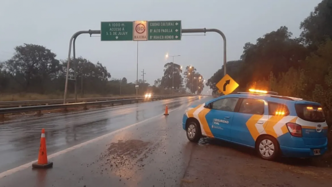 Cu�l es el estado de las rutas en Jujuy: algunas est�n cortadas