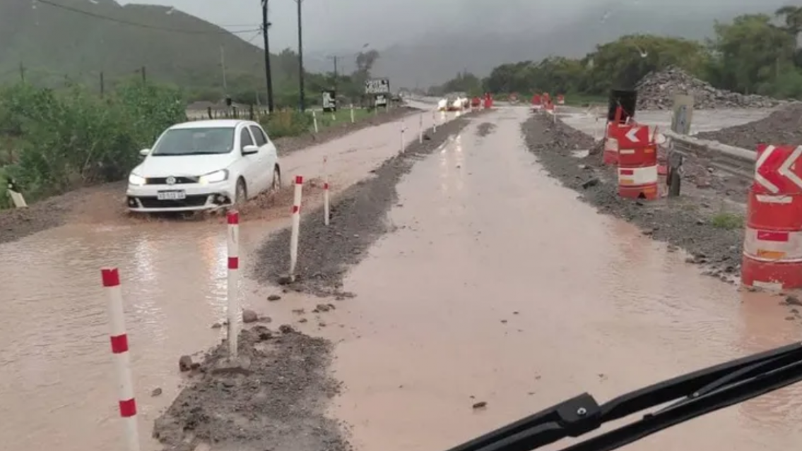 Mucho ojo si and�s por La Quebrada: as� es el estado de la ruta 9