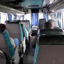 Policía jujeño se machó en el bondi y se mandó un escándalo camino a la Quebrada