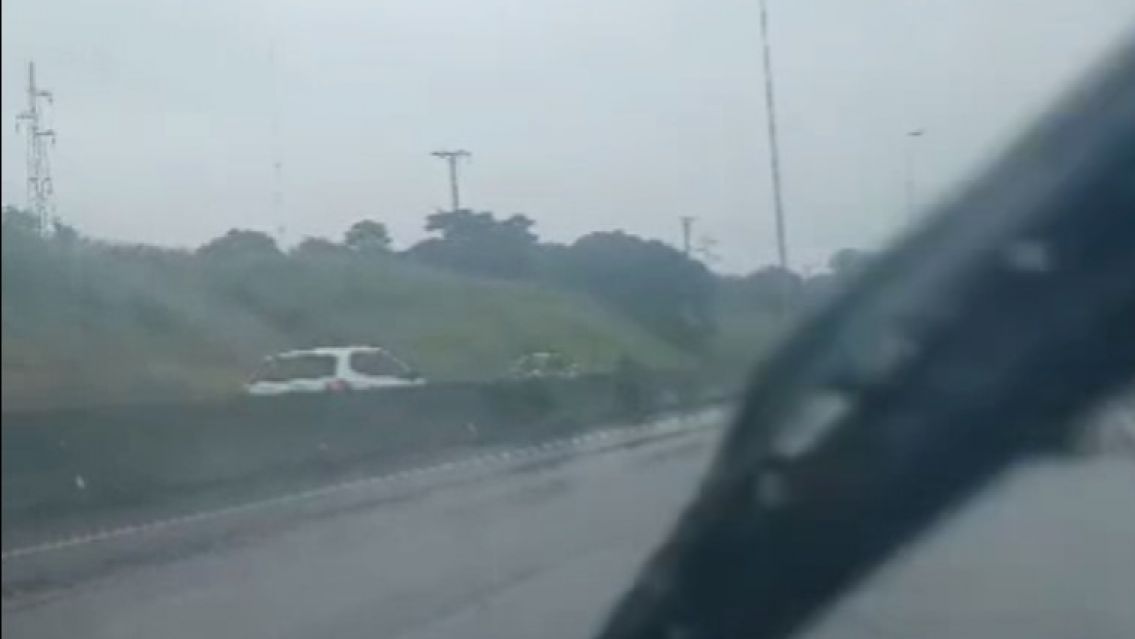 Jujeño se metió en contramano por la autopista: Casi una tragedia