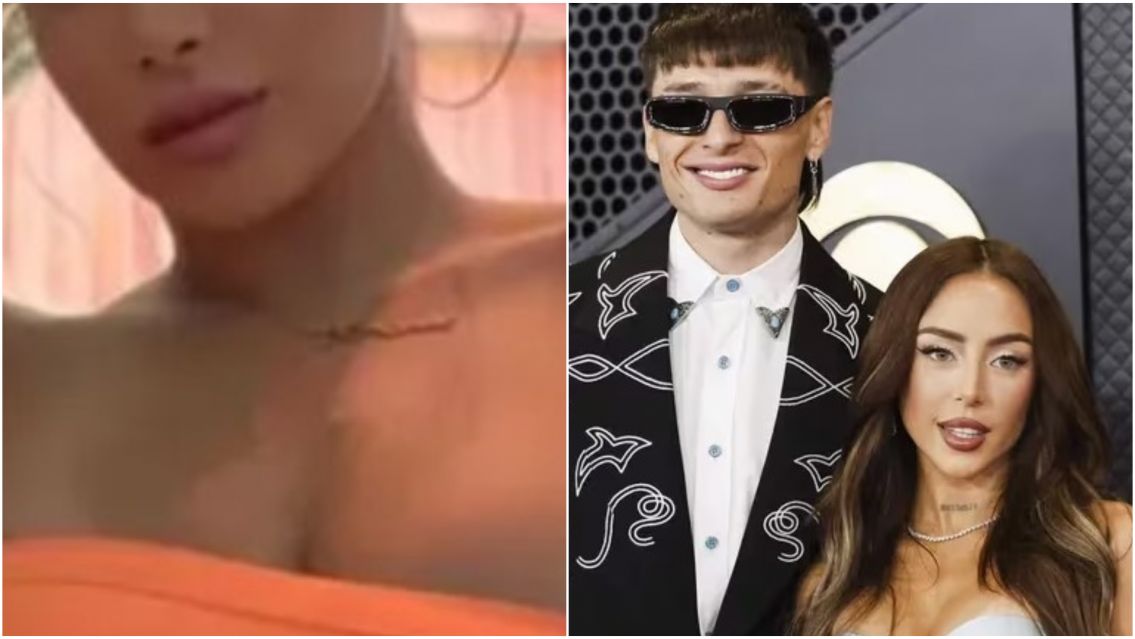 Lo terminó quemando: habló la amante de Peso Pluma y Nicki Nicole casi llora