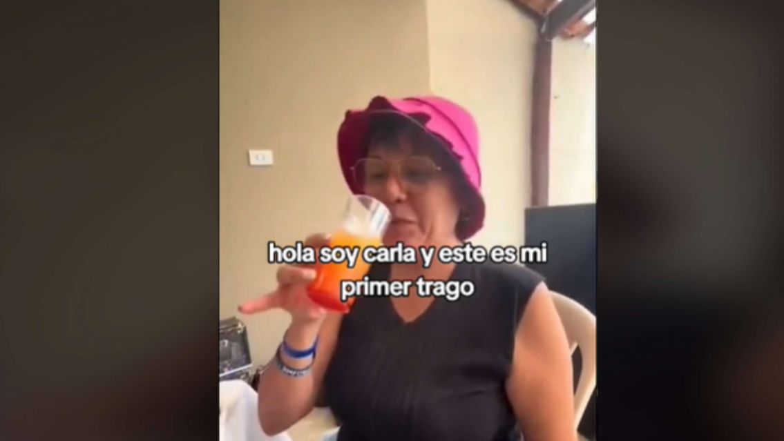 "Hola soy Carla y...": Juje�a termin� desfigurada tras los festejos del finde