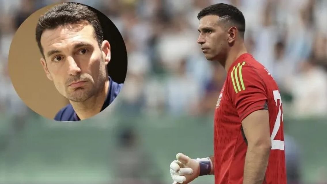 La decisi�n de Scaloni en la Selecci�n Argentina: habl� el Dibu Mart�nez