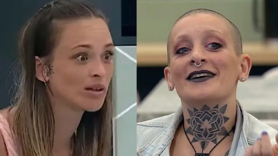 "Te espero afuera villera": Furia amenaz� a Agostina en Gran Hermano