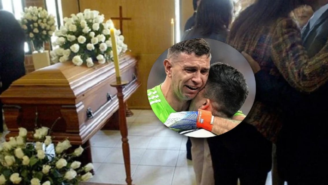 La muerte sorprendió a la familia del Dibu Martínez: el campeón no para de llorar