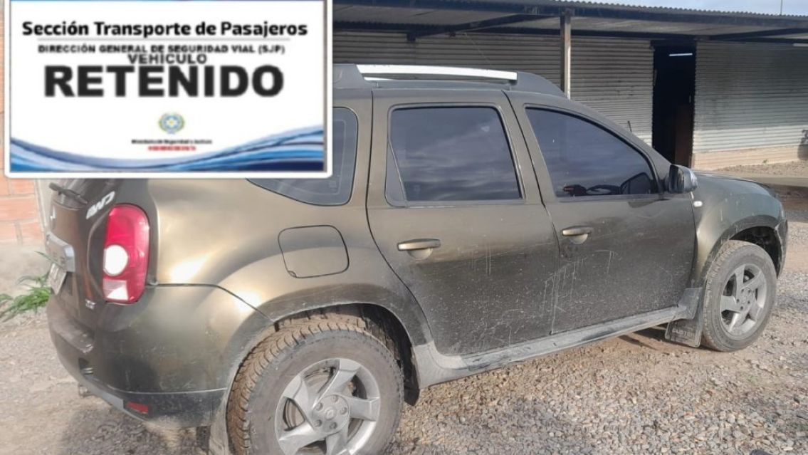 Venía de Salta a Jujuy: la Policía secuestró una camioneta cuando vio a sus pasajeros