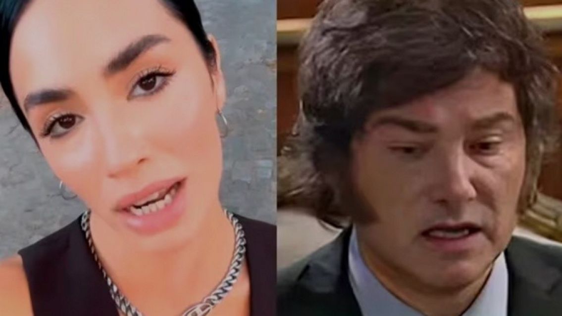 Tras las acusaciones, Lali Espósito se enojó y le respondió a Javier Milei
