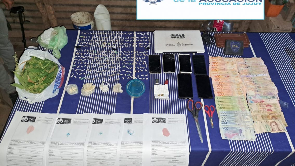 En San Pedro cayó una bandita narco que venían siguiendo hace rato