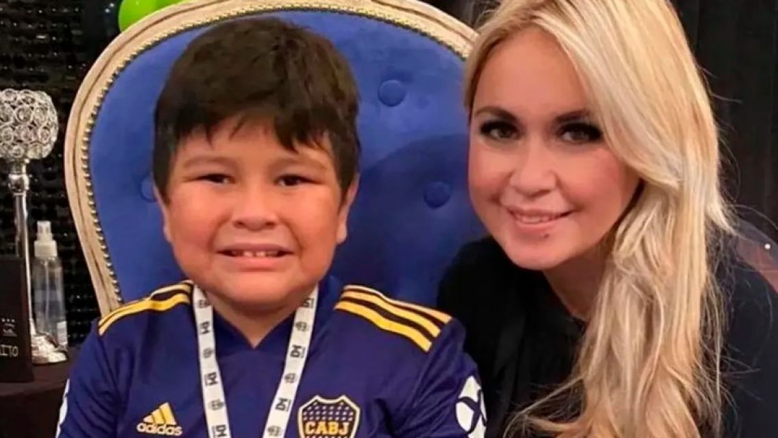 Dieguito Maradona tiene novia y le llovieron cr�ticas a Veronica Ojeda: "Es chiquito"