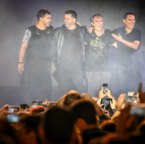 Así fue el show de Los Nocheros con Jorge Rojas de nuevo, "un sueño"