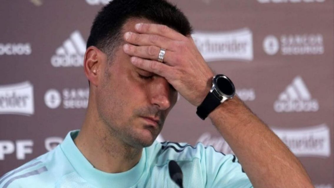 La dura noticia que recibi� Lionel Scaloni justo antes de los amistosos de la Selecci�n Argentina�