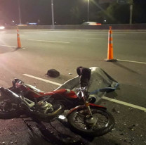 Derraparon con la moto y terminaron en el Pablo Soria. Iban dos adultos y una criatura