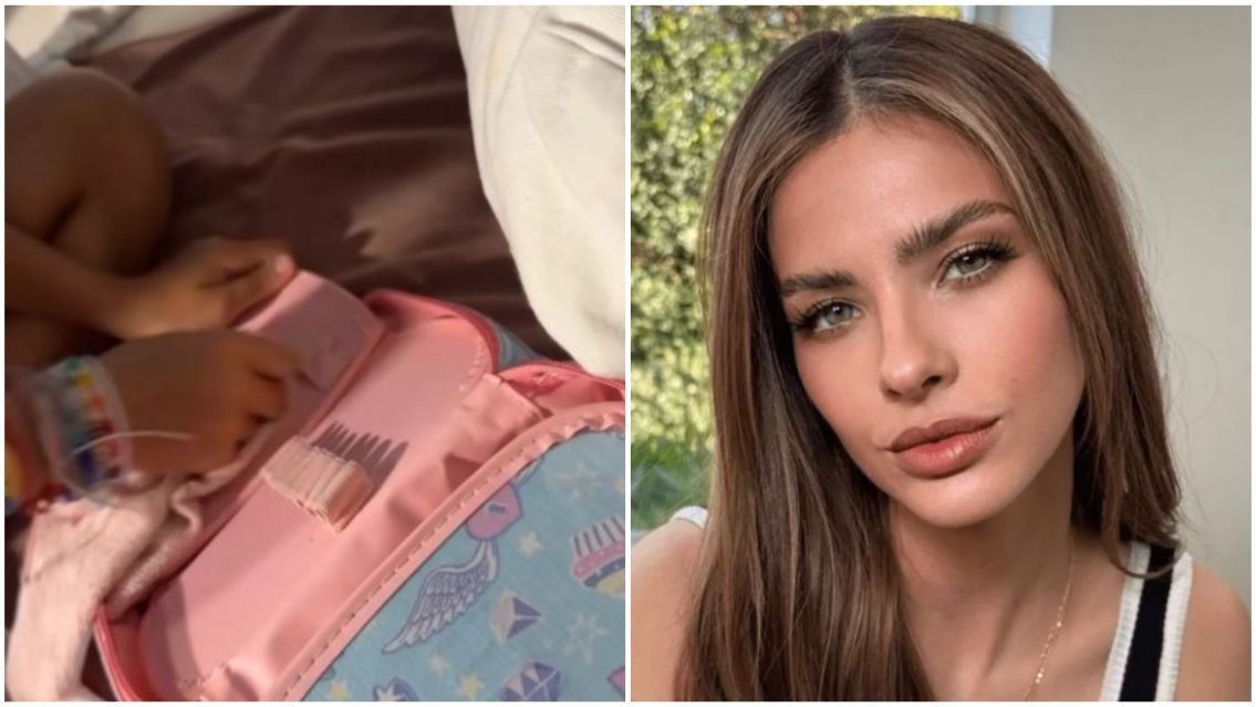 Parece tu mam�: la t�cnica de la China Su�rez para no comprarle �tiles a su hija