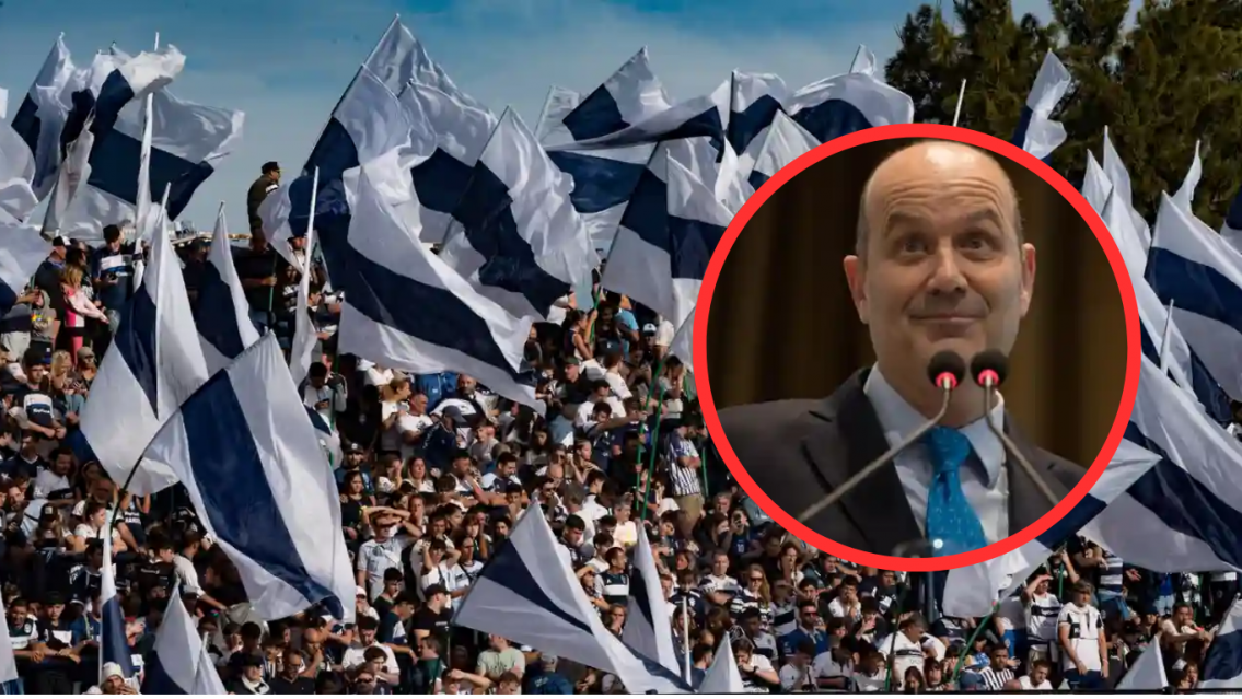 El ins�lito c�ntico de los hinchas de Gimnasia para Federico Sturzenegger en el cl�sico