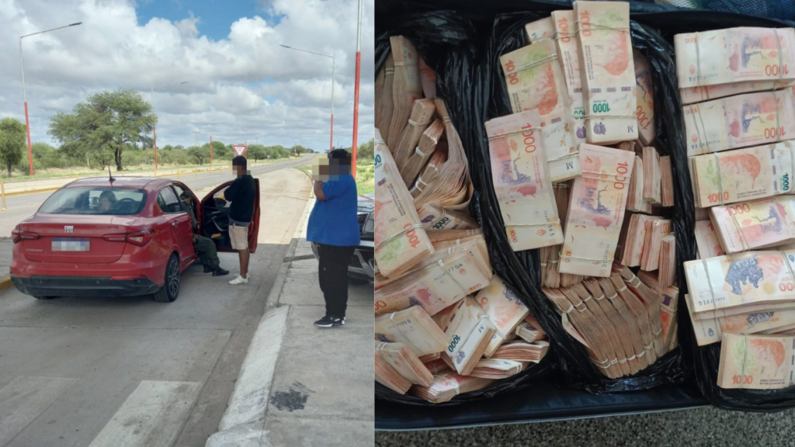 Agarraron a un jujeño con 38 millones en el auto ¿De dónde salieron?