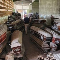 Encontraron otros mil cadáveres abandonados y sin identificar en un cementerio