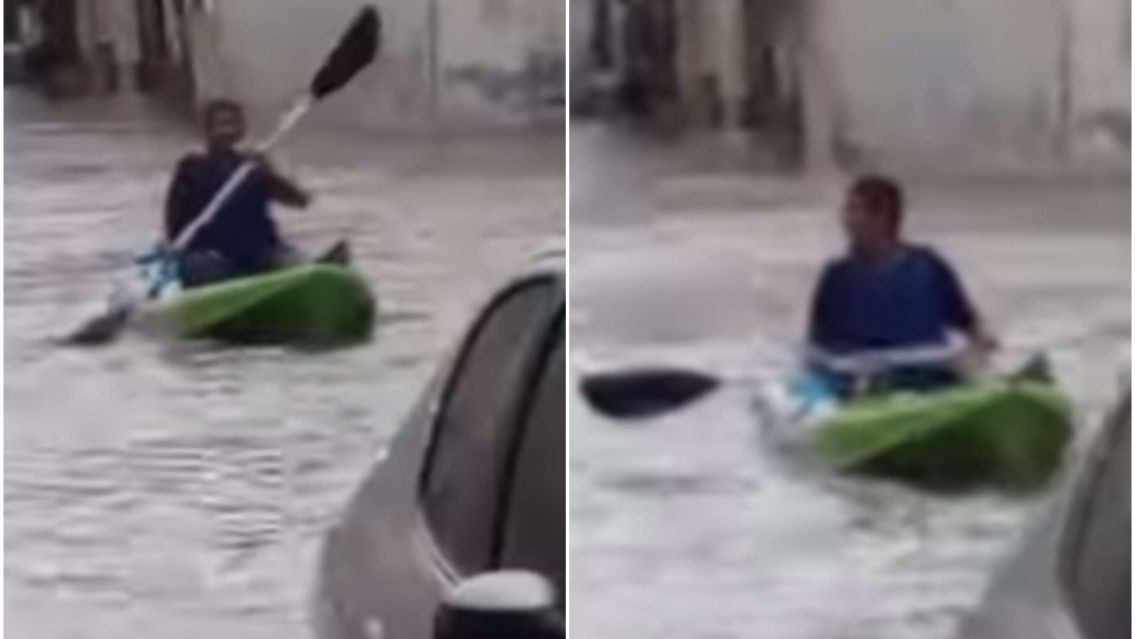 Tormenta en Jujuy: Así tuvieron que salir los vecinos de Perico