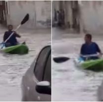 Tormenta en Jujuy: Así tuvieron que salir los vecinos de Perico
