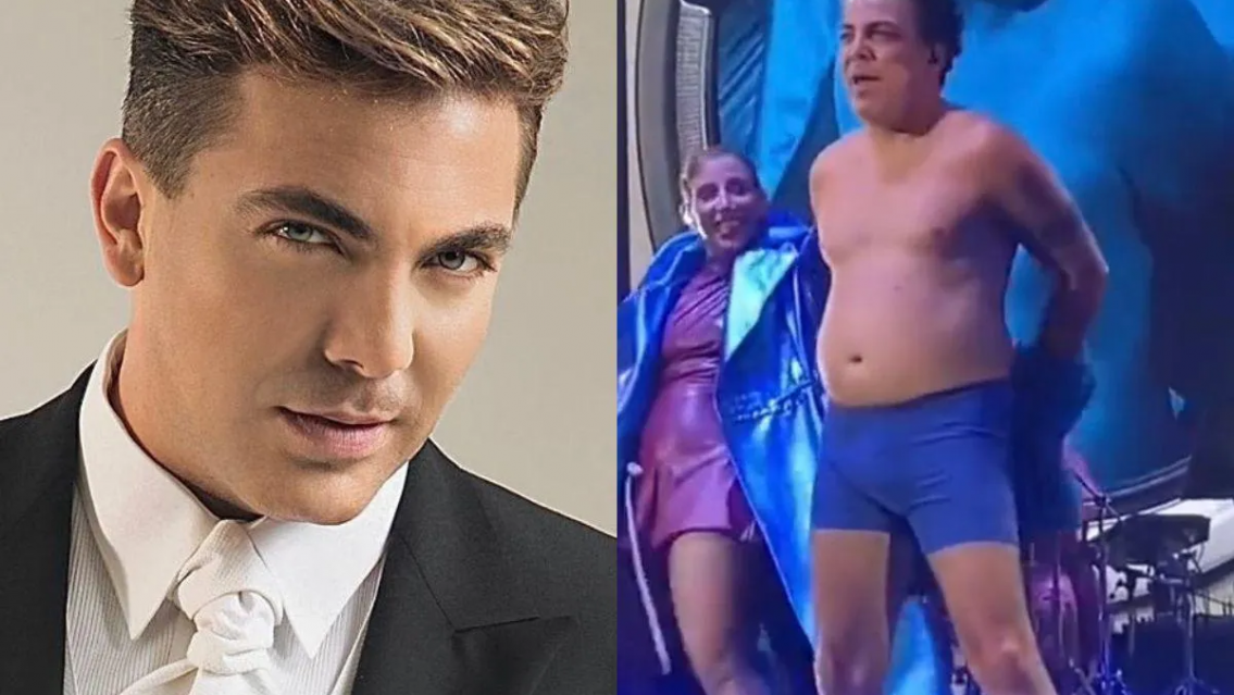 "Te quiero ch...", audio subido de tono de Cristian Castro. �Para su novia o amante?