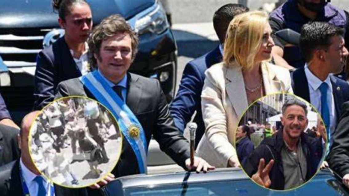 Llevan a juicio al hombre que atacó a Javier Milei con una botella el día de la asunción