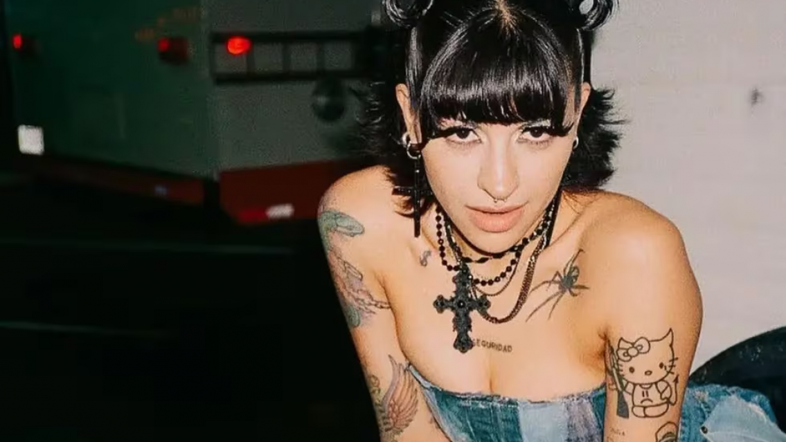 Cazzu también se expresó contra Javier Milei. "Tengo miedo"