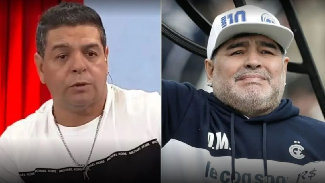 �Casi no la cuenta! El mal momento que vivi� el hermano de Maradona �Casi..."