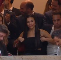 Qui&eacute;n es Candelaria Figueroa, "la morocha" que se volvi&oacute; viral en las redes durante el discurso de Milei