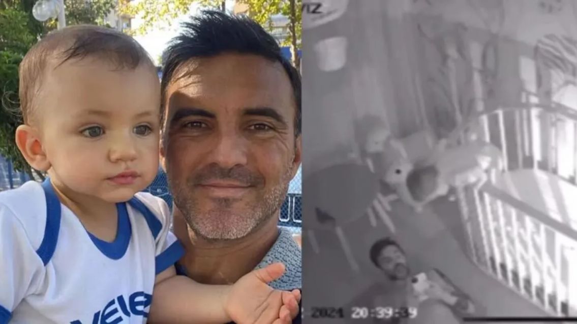 El accidente que casi termina cobr�ndose la vida del hijo del Poroto Cubero