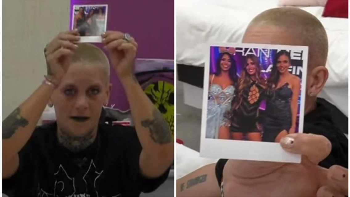 �No tiene con qui�n m�s pelear? Furia mostr� a c�mara fotos de Juli Poggio, Dani Celis y Romina Uhrig