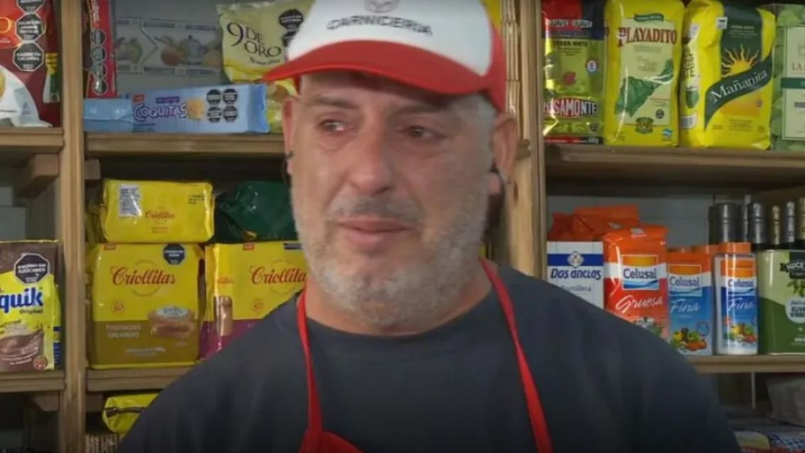 No quer�a subir los precios ahora cierra su carnicer�a: "El almac�n est� vac�o"