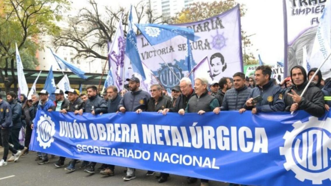 La UOM anunció tres paros generales para marzo: 6 días en total