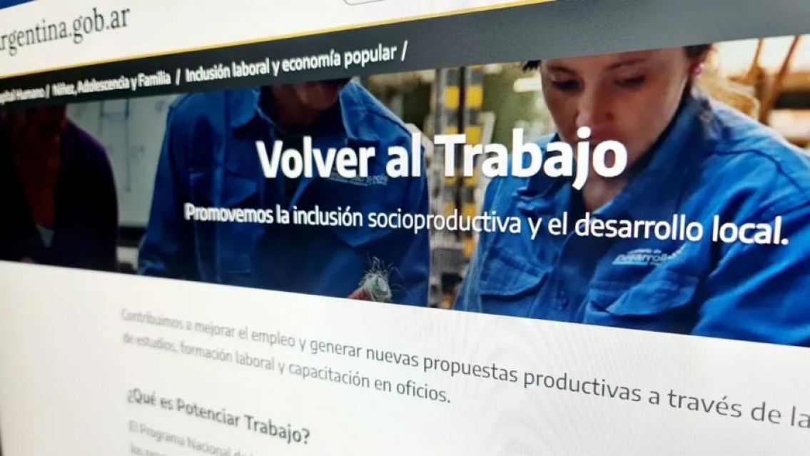 "Volver al Trabajo" reemplaza al Potenciar Trabajo: requisitos para anotarse