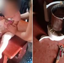 Bomberos juje&ntilde;os lograron salvar a una bebita de 2 a&ntilde;os: Estaba dentro de un secarropas 